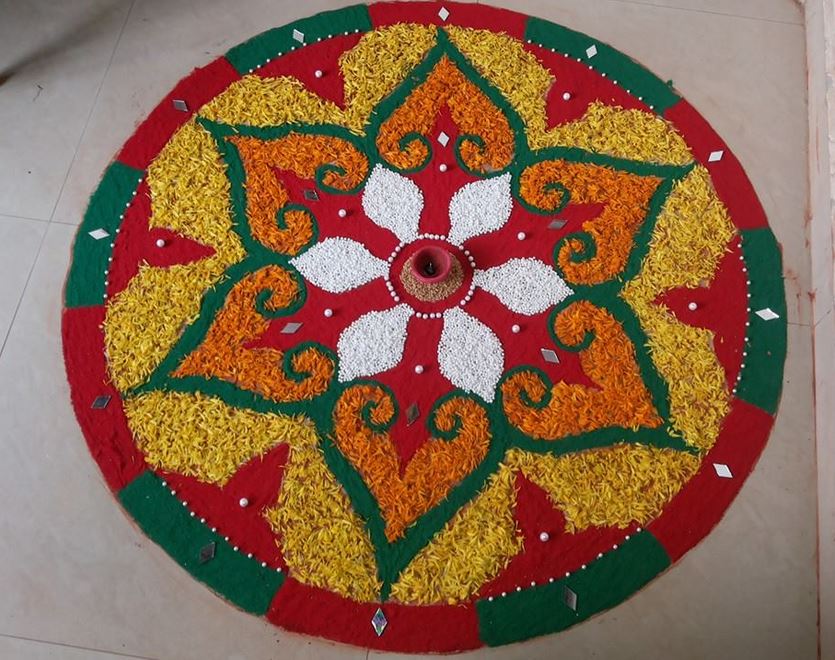 Unique Rangoli Designs For Holi Art Magazine