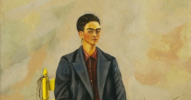 El Rincón de Kahlo: Autorretrato con pelo corto.