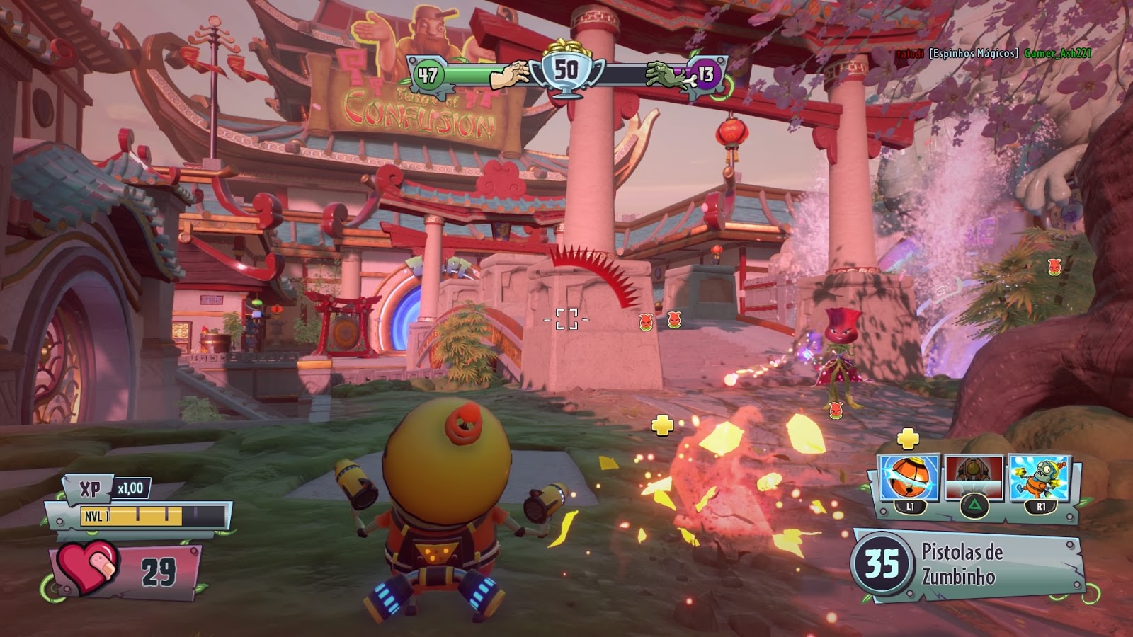 Análise: Plants vs Zombies: Garden Warfare 2 (Multi) é uma guerra botânica  frenética - GameBlast