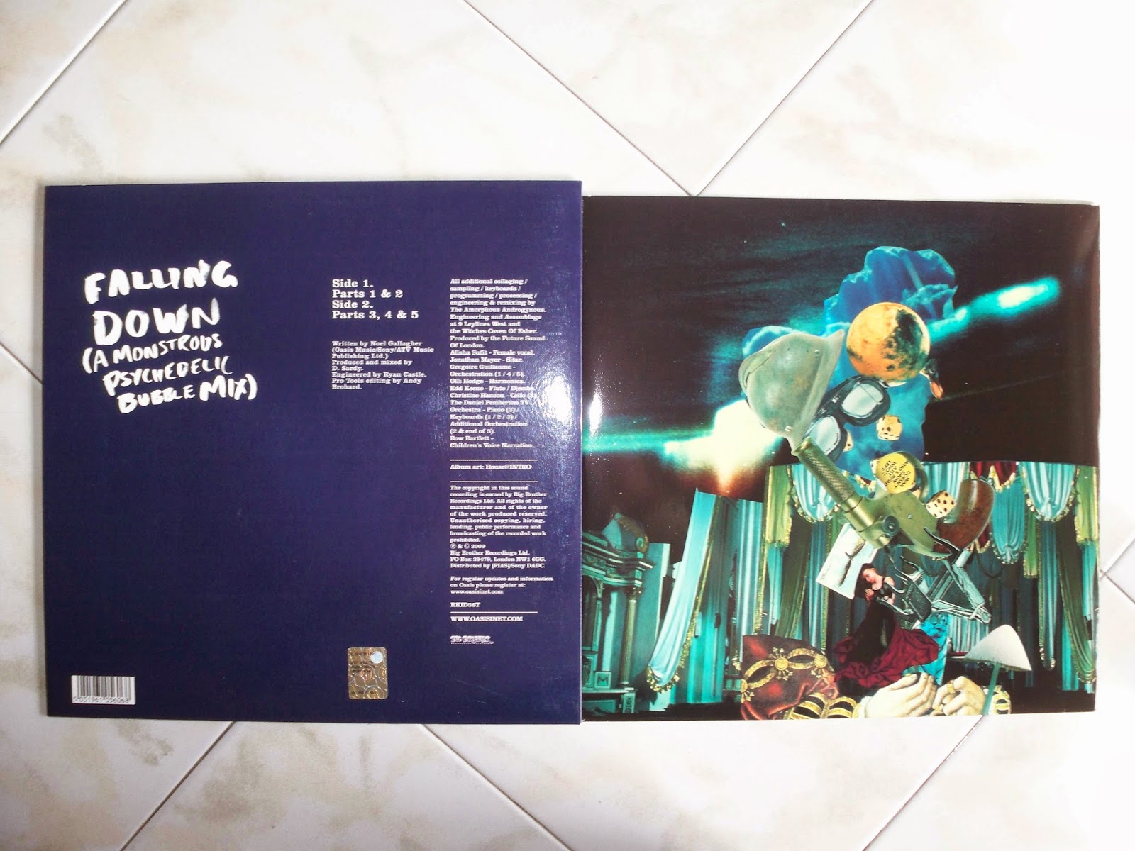 OASIS FALLING DOWN (EP) Blog di Stefano Fiorucci