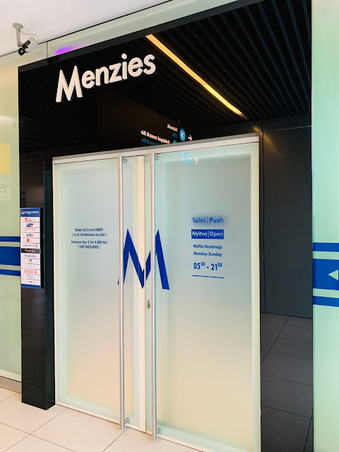 Menzies Aviation Lounge Review 