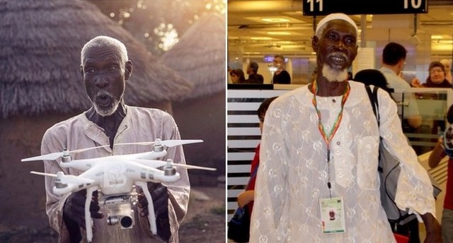 Kisah Mengharukan "Haji Drone" dari Ghana Afrika Kisah Mengharukan "Haji Drone" dari Ghana Afrika
