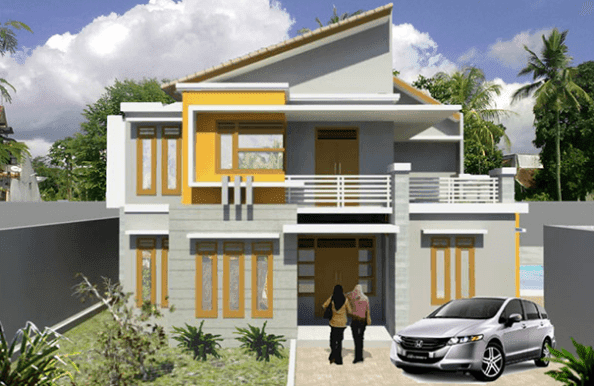 Desain Rumah Minimalis 2 Lantai 6x15 model rumah mewah minimalis 2 lantai