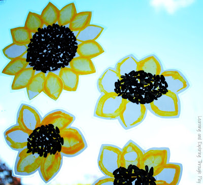 Sunflower Summer Craft - Learning and Exploring Through Play