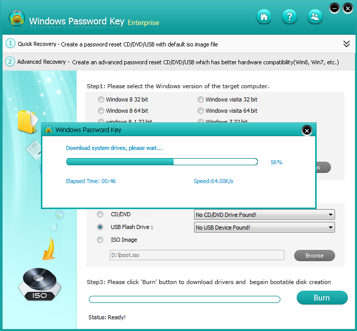free password recovery windows 8