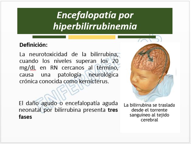 encefalopatia por hiperbilirrubinemia