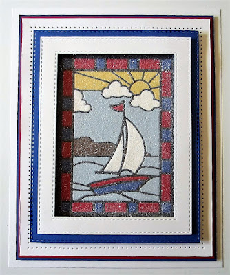 PartiCraft (Participate In Craft): Sailboat Stained Glass