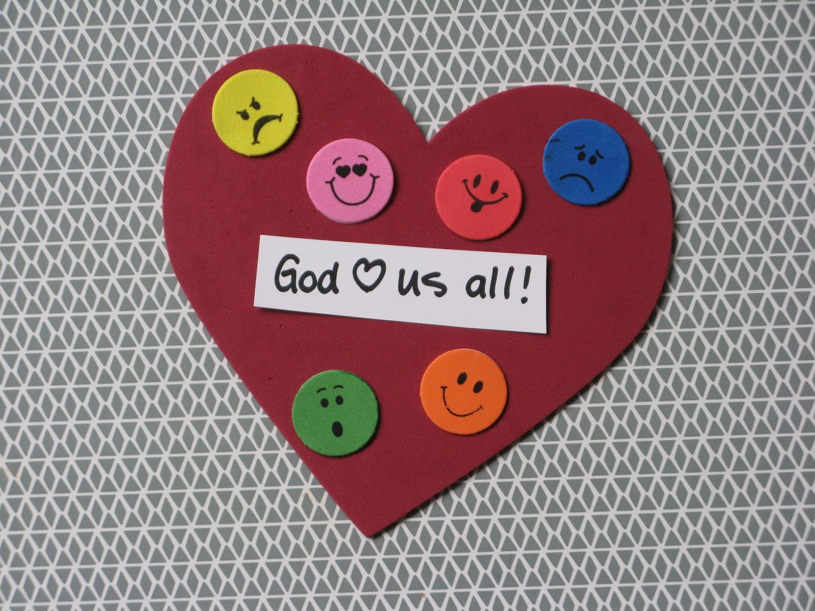 Miscellany of Randomness Love your enemies quick crafts
