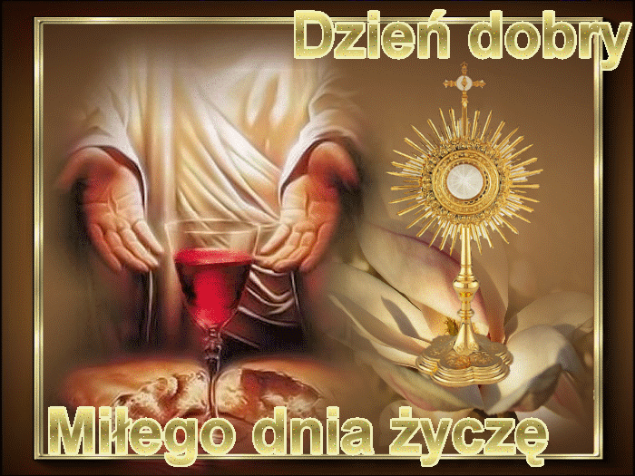 Swiat Ducha A Swiat Rozumu Romantycznosc Religijne animowane obrazki : BOŻE CIAŁO