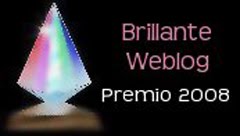 Premio Brillante Weblog 2008