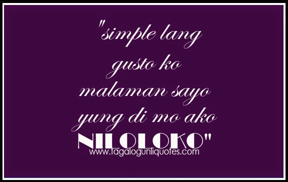 Tagalog Sweet Love Quotes 2014
