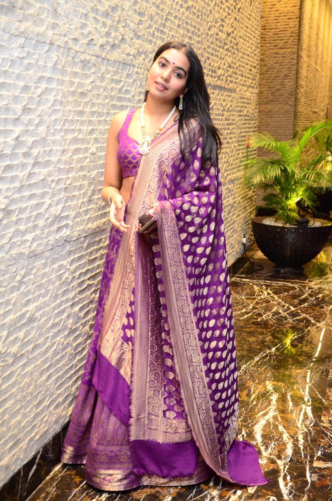 Telugu Dorasaani Movie Actress Shivathmika Rajashekar Latest Hot Stills  Gagra Choli 