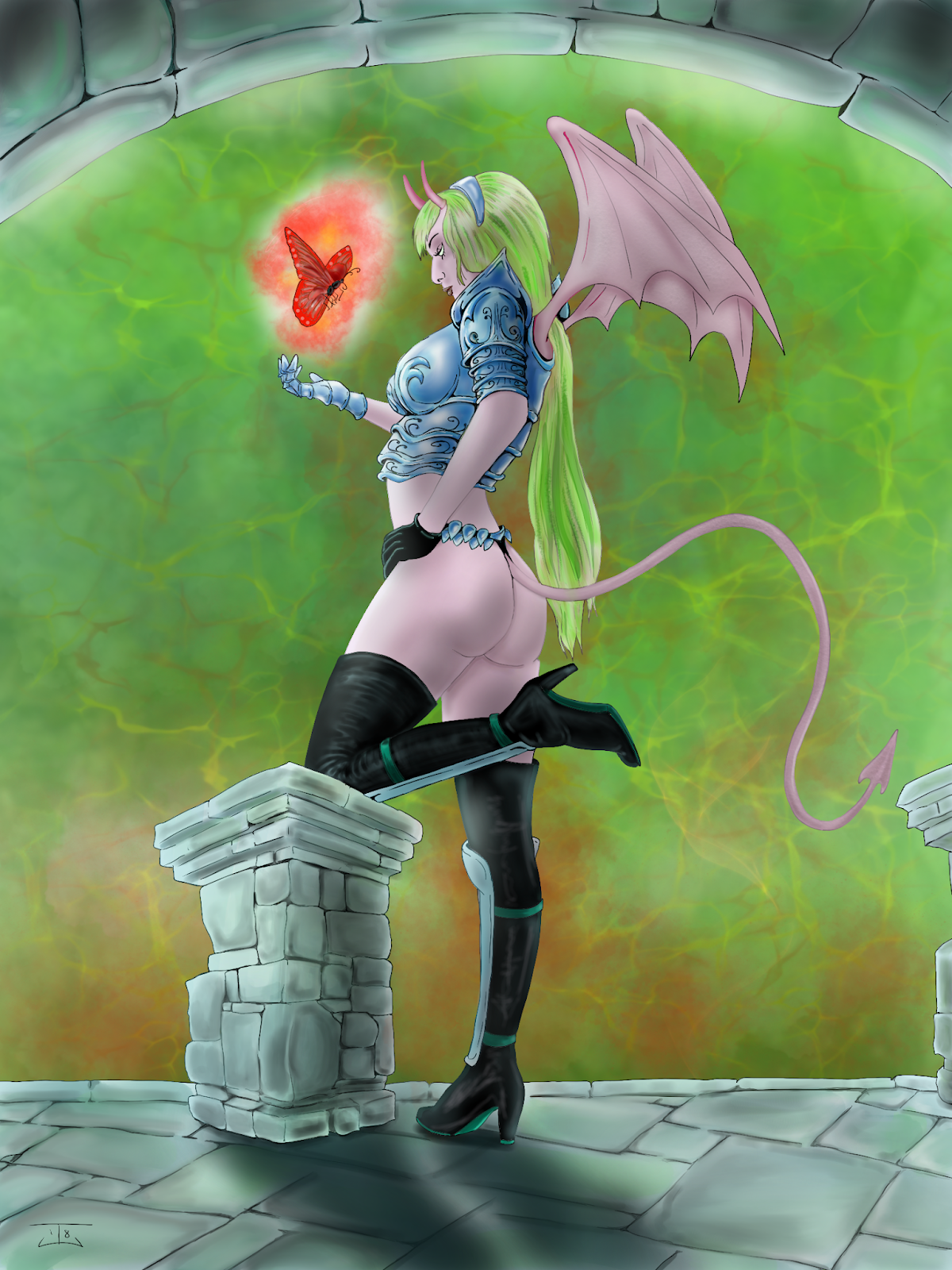 [Image: Demon_Lady_And_Butterfly_.png]