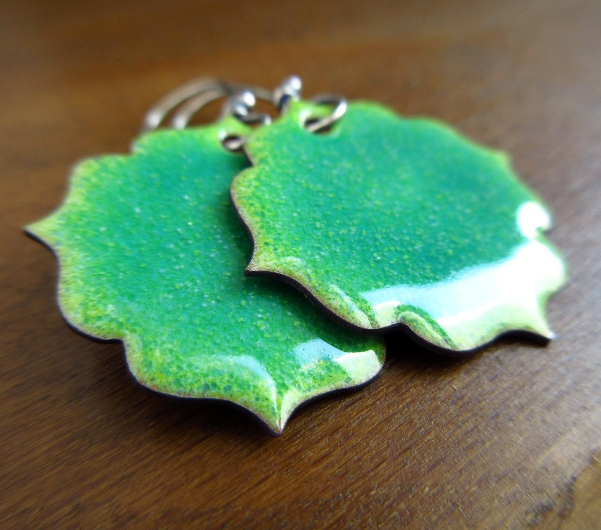 A DIY Revolving Soldering Board And Some New Enamel Earrings