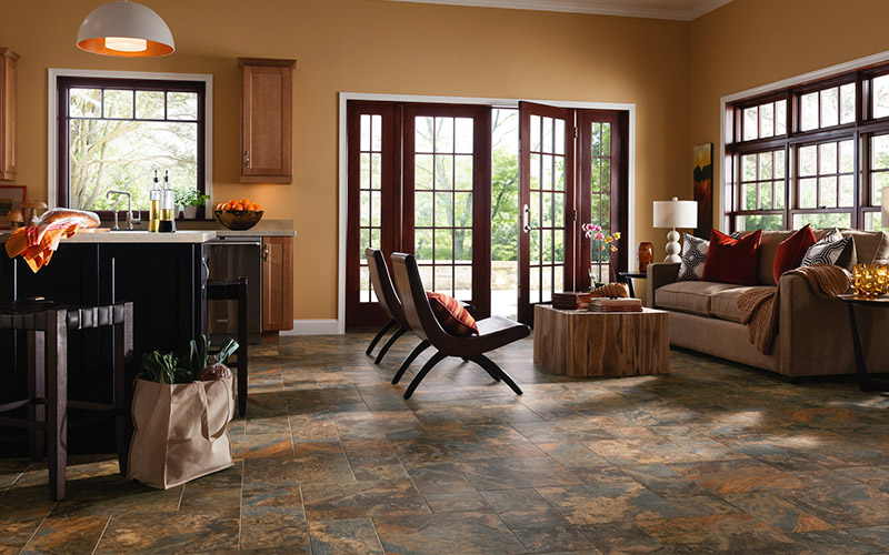 Flooring Tricks To Make A Room Look, What Is The Best Flooring For A Living Room And Kitchen