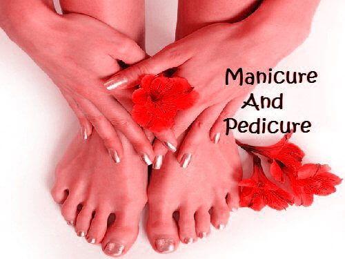 Manicure And Pedicure At Home In Hindi