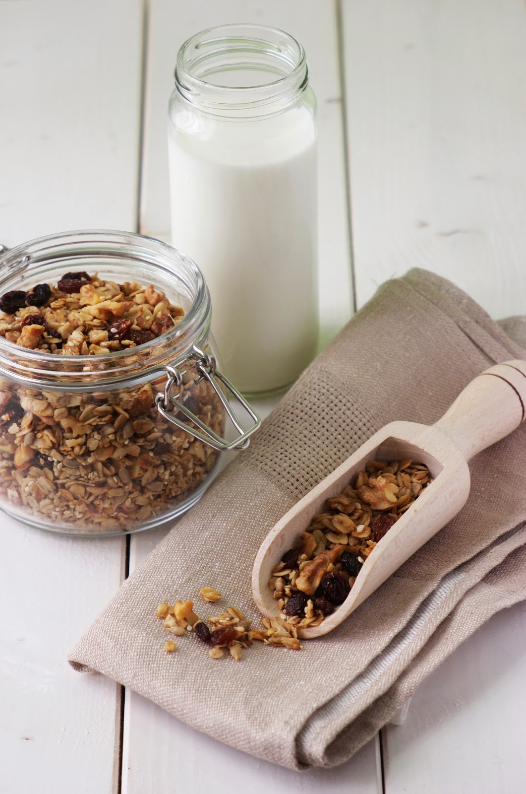 Happy girls are the prettiest Homemade Granola