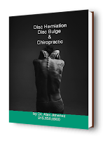 blog picture of woman grabbing her back with possible disc herniation or bulge