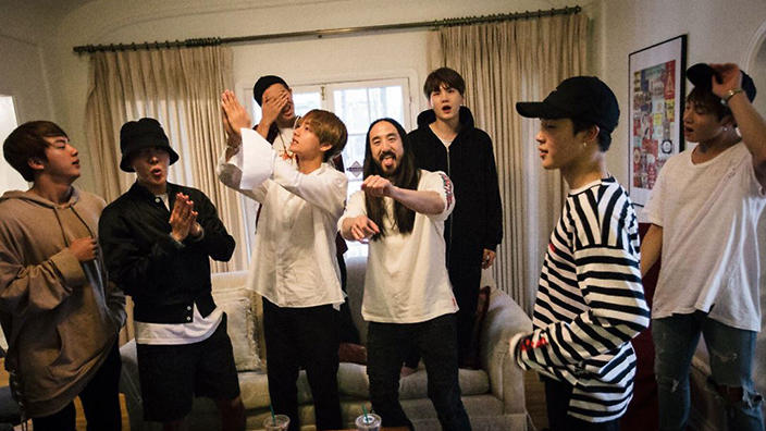 BTS lanza el adelanto oficial de 'MIC Drop' con Steve Aoki