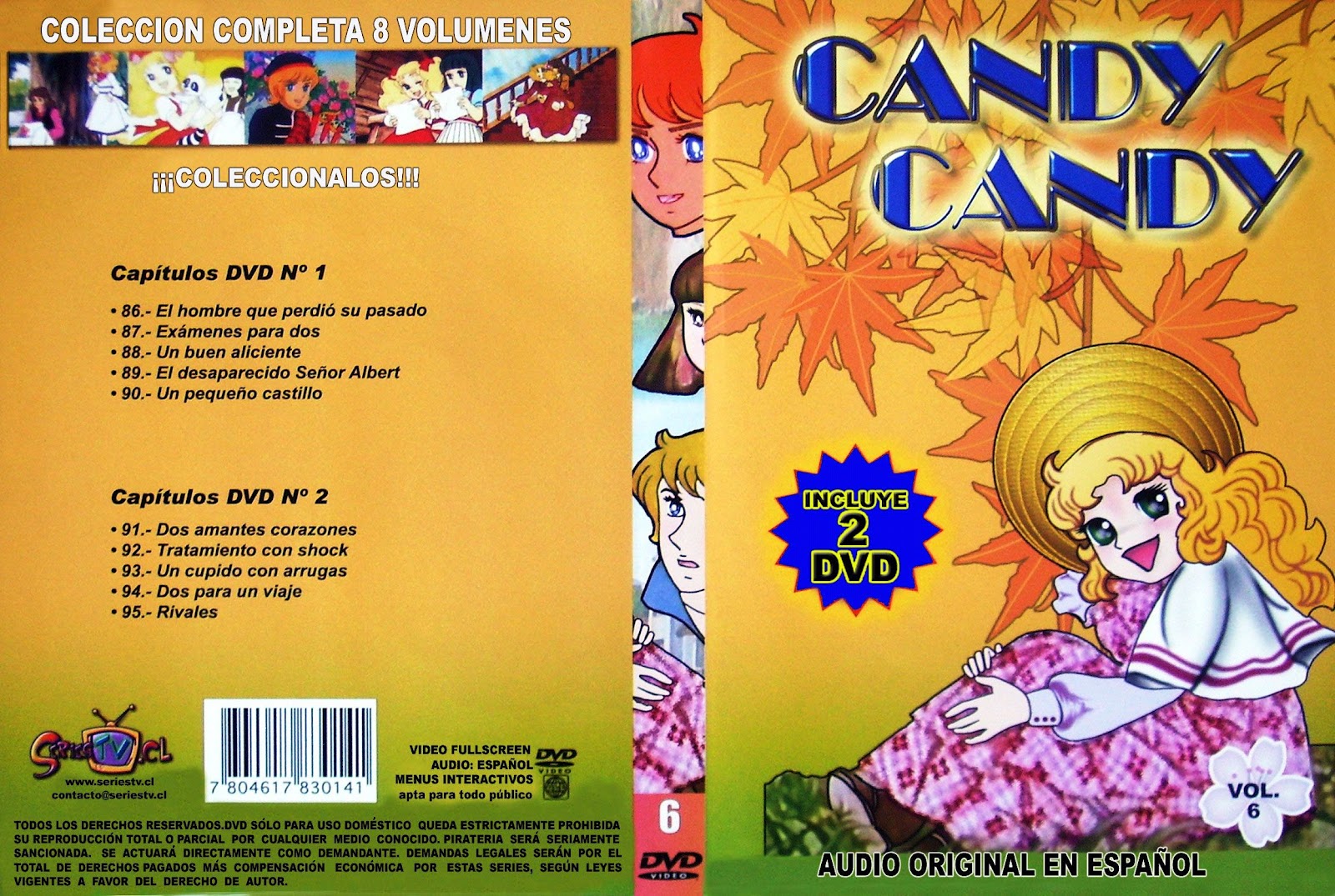Candy, alcanzando una ilusión. Listado de capítulos Volumen 6