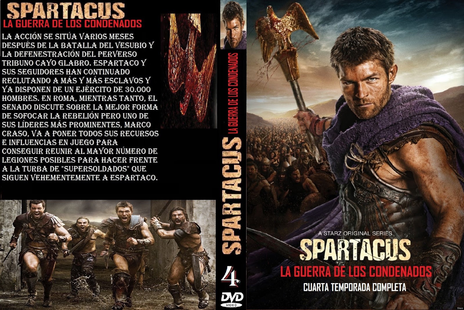 spartacus temporada 4 proximamente | series mega spartacus temporada 4 proximamente | series mega