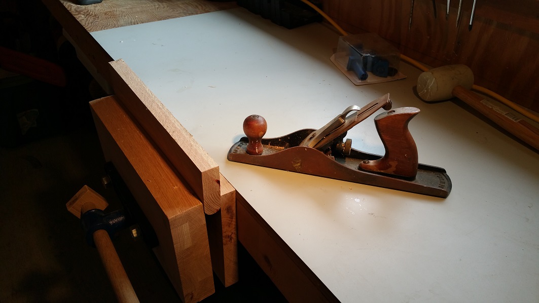 The Barn Board Setting Up The Vise