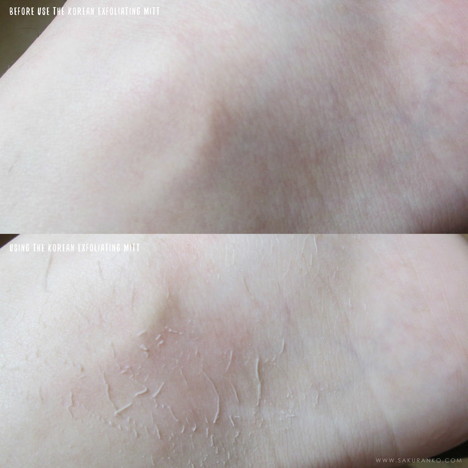 Sakuranko Korean Exfoliating Mitt aka Italy Towel