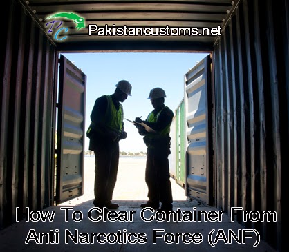 How to Clear Container From ANF Examination How to Clear Container From ANF Examination