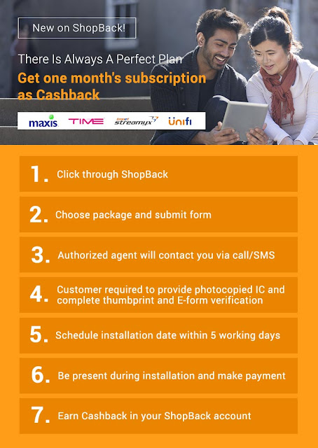 Shopback Cashback Malaysia Internet Packages