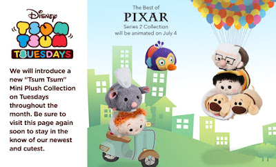 The Best of Pixar Series 2 Tsum Tsum Collection