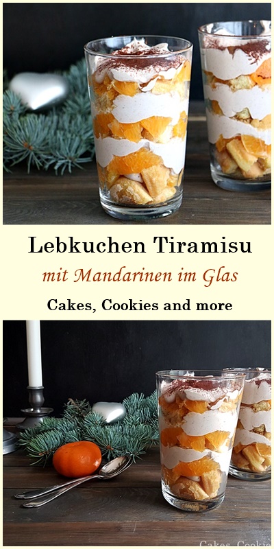 Rezept für Lebkuchen Tiramisu im Glas - Cakes, Cookies and more