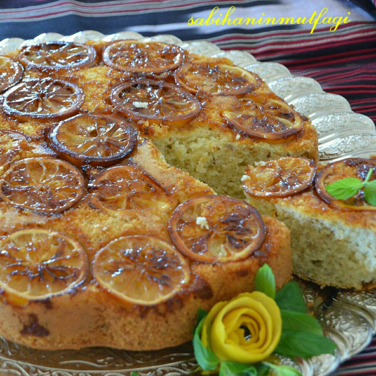 Sabiha�nın Mutfağı Limonlu Karamelli Kek