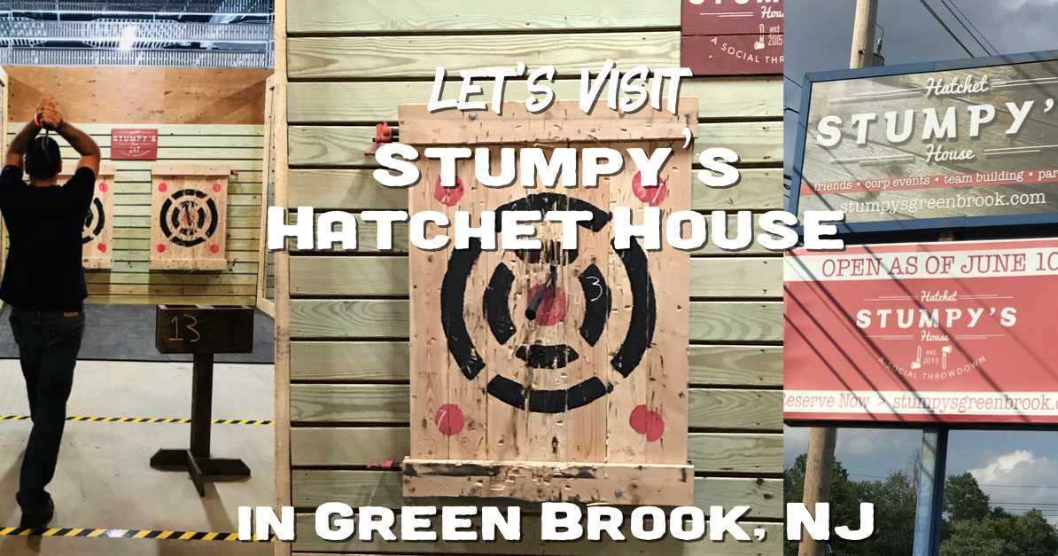 Hatchet Throwing In New Jersey Visiting Stumpy's Hatchet House Green