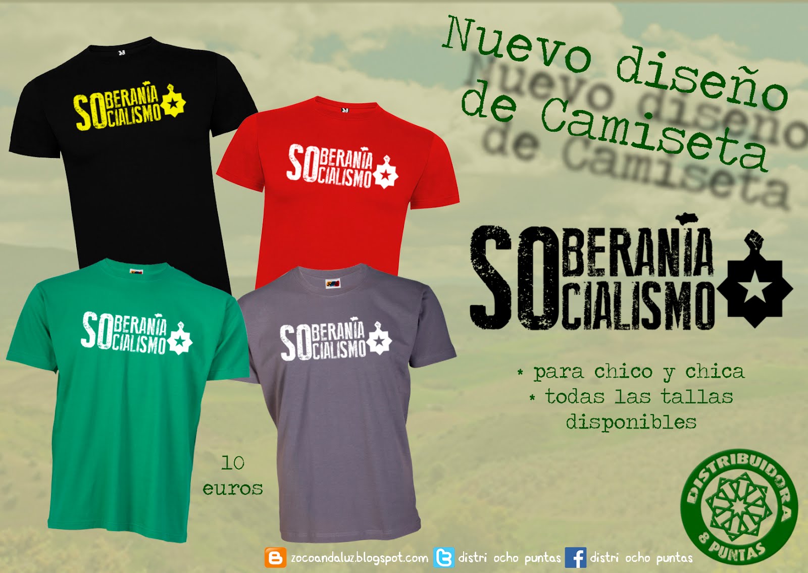 Camisetas Soberanía/Socialismo