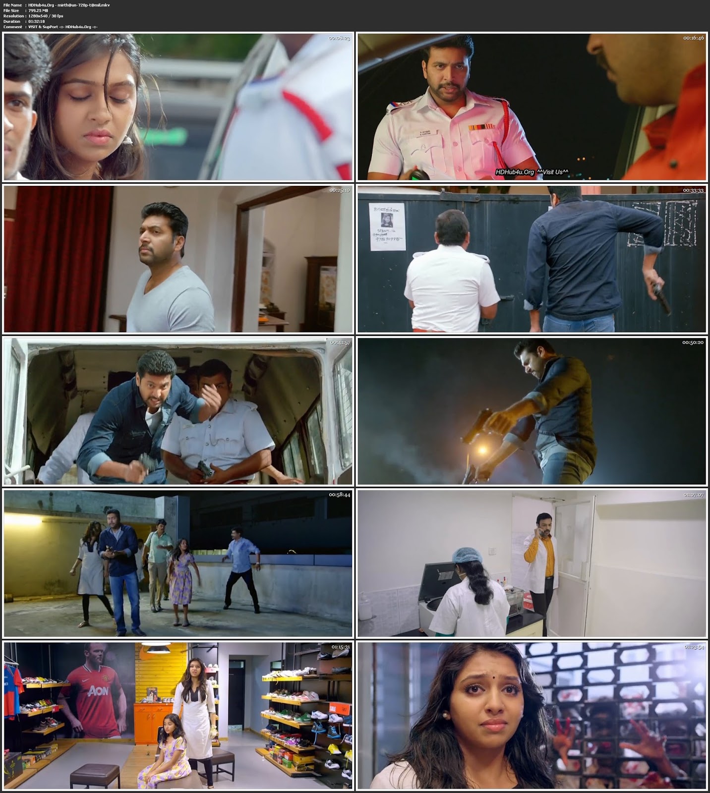 Miruthan 2016 Tamil Movie 720p BluRay 800Mb Download