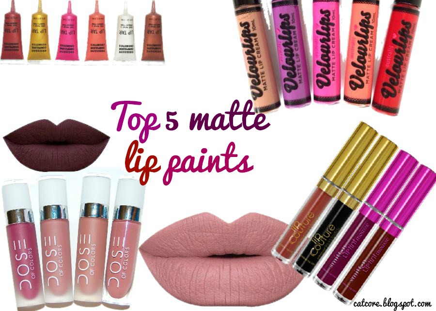 top matte liquid lipstick