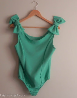 Haul de moda y más 02 body verde menta