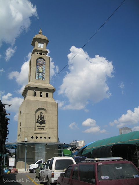Clock tower of Chatuchak Weekend Market