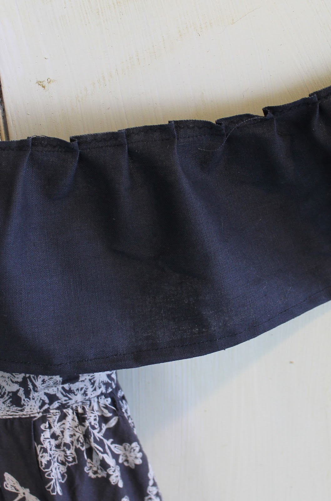 Scatter Sunshine How to Lengthen a Skirt by Adding Ruffles