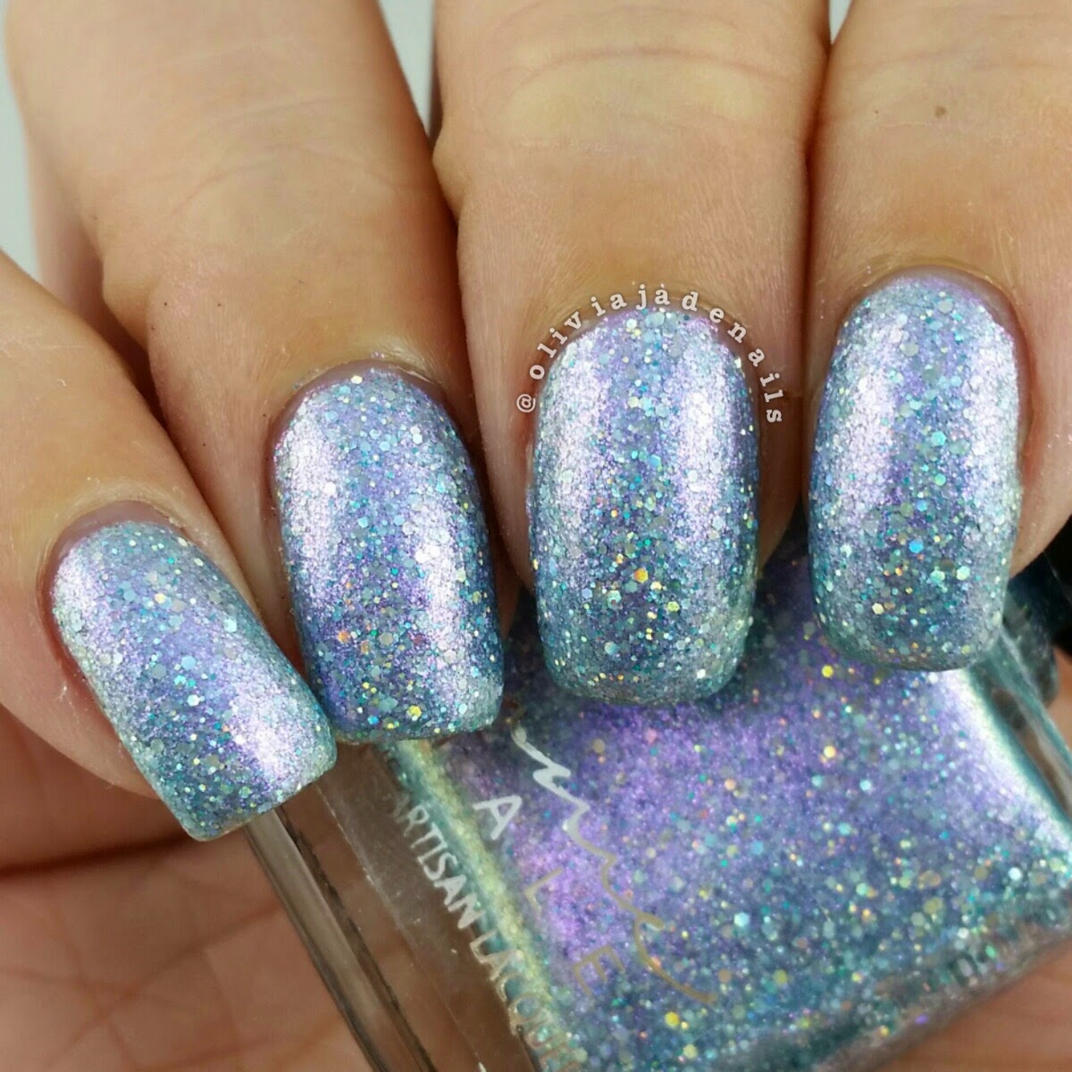 Femme Fatale Cosmetics Mirror, Mirror, On The Wall swatched by Olivia Jade Nails