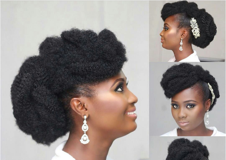 African styles gallery: THE BEST NATURAL HAIRSTYLES FOR WEDDINGS