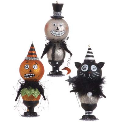 The Dead End: Halloween ornaments