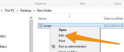 How to Create a Password Protected Folder