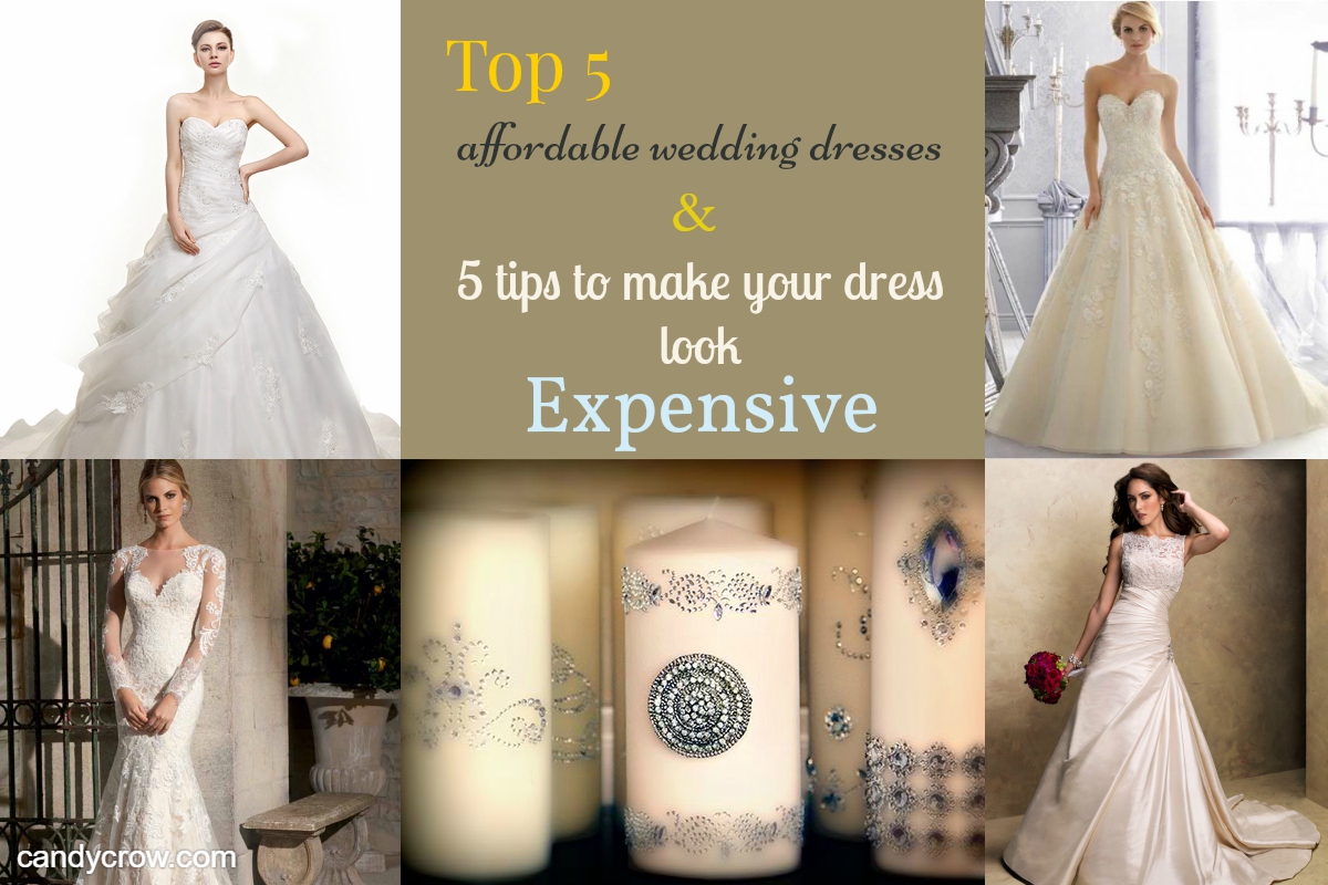 Top 5 Affordable A-line Wedding Dresses