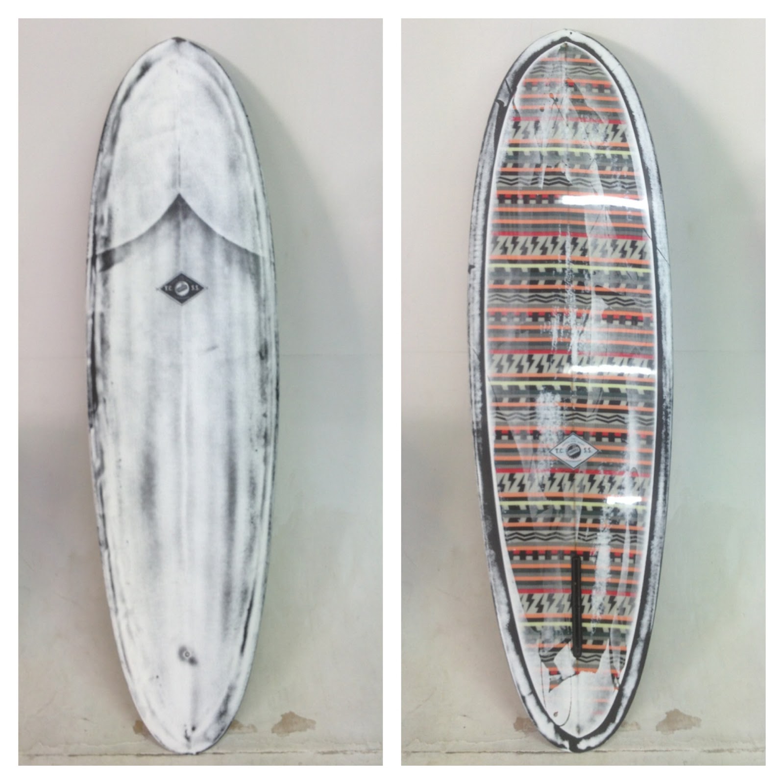 surfersgarden a few of to japan with some fancy tcss fabric inlays,