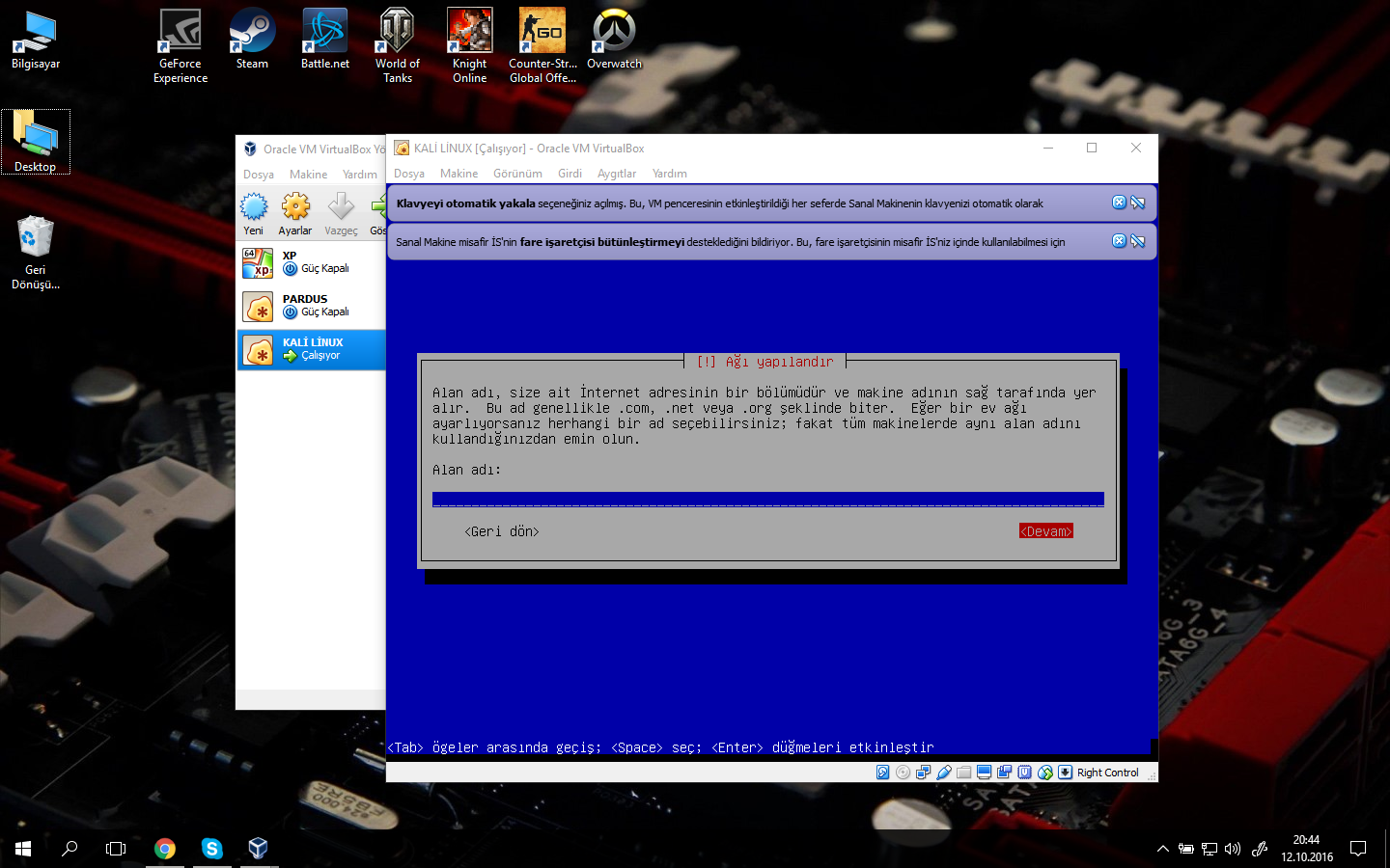 Установка astra linux на virtualbox. Kali linux virtualbox.