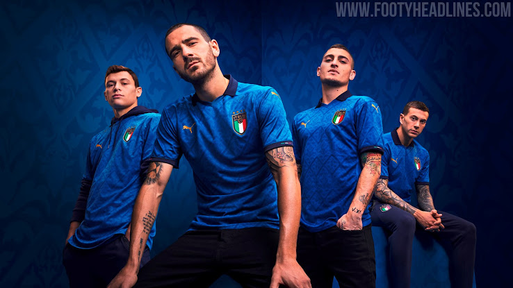 Italy Home Shirt  Shirt Euro Football Jersey 2020/21 BNWT 