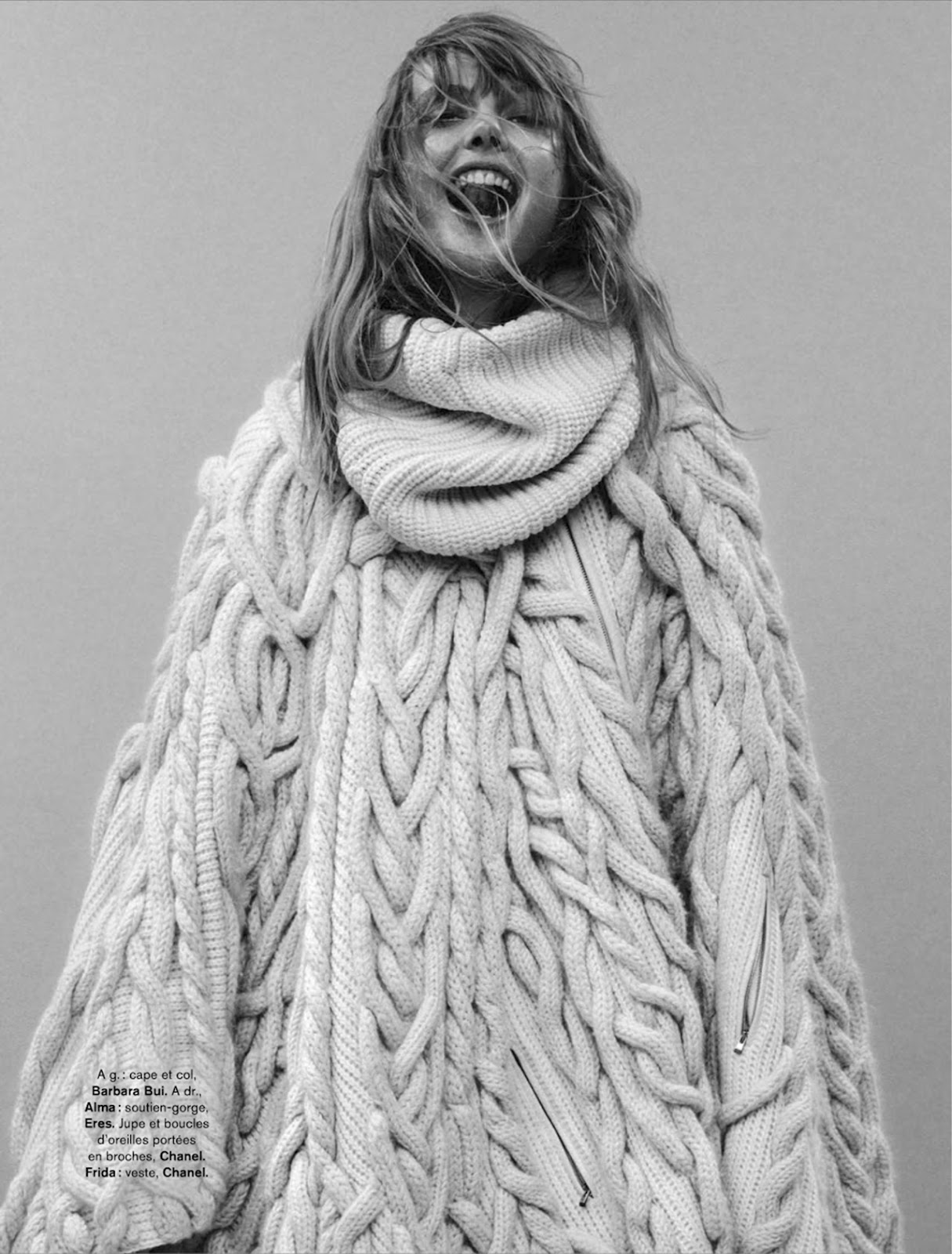 spécial mode: frida gustavsson by stefan heinrichs for glamour france
