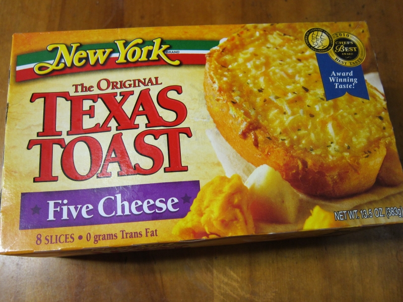 Frozen Friday New York Brand Five Cheese Texas Toast