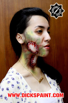 make up zombies jakarta